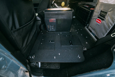 Jeep Wrangler 2007 - 2018 JKU 4 Door - Second Row Seat Delete Plate System - Xtrusion Overland