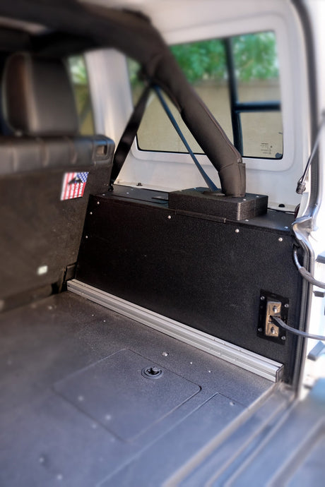 Jeep Wrangler 2007 - 2018 JKU 4 Door - Side Cubbies - Xtrusion Overland