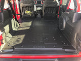 Jeep Wrangler 2018 - 2023 JLU 4 Door - Second Row Seat Delete Plate System - Xtrusion Overland