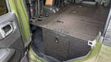 Jeep Wrangler 2018 - 2023 JLU 4 Door - Second Row Seat Delete Plate System - 8" or 10" Module Based - Xtrusion Overland