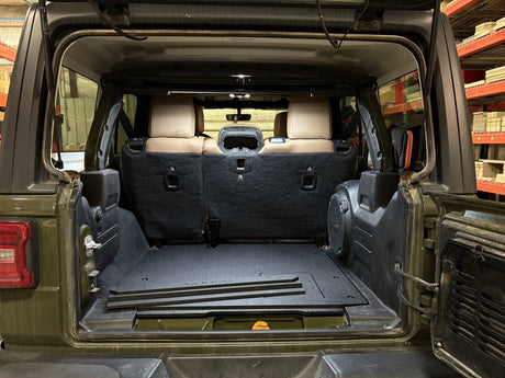 Jeep Wrangler 2018 - Present JLU 4 Door - Rear Plate System - Xtrusion Overland