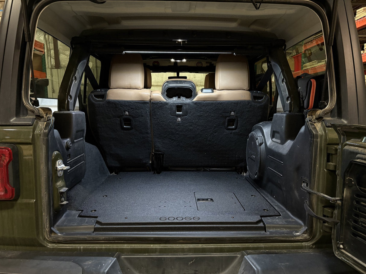 Jeep Wrangler 2018 - Present JLU 4 Door - Rear Plate System - Xtrusion Overland