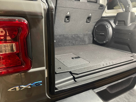 Jeep Wrangler 2021 - Present 4xe 4 Door - Rear Plate System - Xtrusion Overland