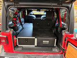 Jeep - Wrangler - 2024-Present - JLU - 4 Door - Explore Series - Seat Delete Plate System - Second Row - Module Based - 10" Module - Xtrusion Overland