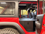 Jeep - Wrangler - 2024-Present - JLU - 4 Door - Explore Series - Seat Delete Plate System - Second Row - Module Based - 10" Module - Xtrusion Overland