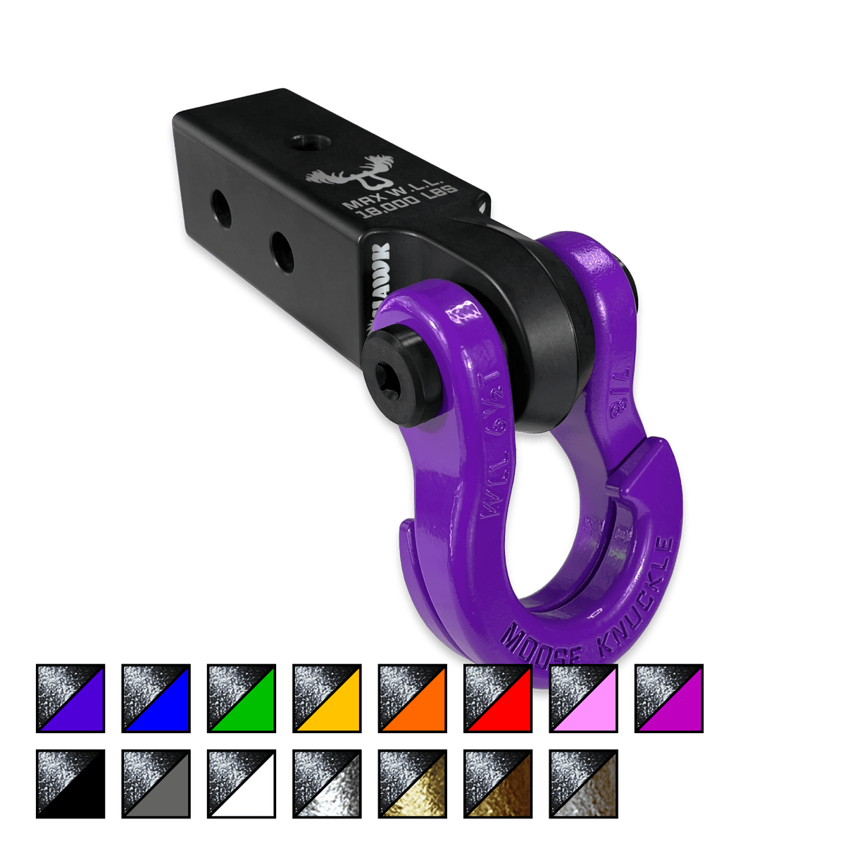 Jowl® 7/8 Split Shackle® and Mohawk 2.5 Receiver Combo - Xtrusion Overland
