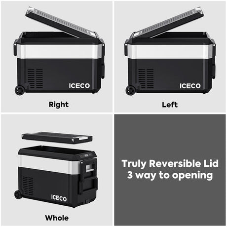 JP40 Pro Dual Zone Wheeled Portable Freezer | ICECO | 40 LT - Xtrusion Overland