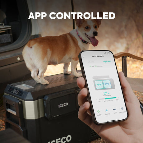 JP40 Pro Dual Zone Wheeled Portable Freezer | ICECO | 40 LT - Xtrusion Overland