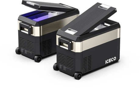 JP40 Pro Dual Zone Wheeled Portable Freezer With Cover | ICECO | 40 LT - Xtrusion Overland