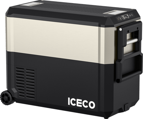 JP50 Pro Dual Zone Wheeled Car Fridge With Cover | ICECO | 50 LT - Xtrusion Overland