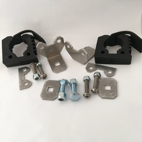 KBT Aluminum Mount Set (1 5/8" Stand-Off) KBT101 - Xtrusion Overland