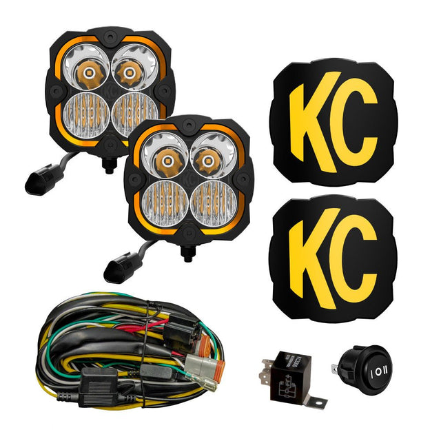 KC FLEX ERA® 4 - 2-Light System - Xtrusion Overland