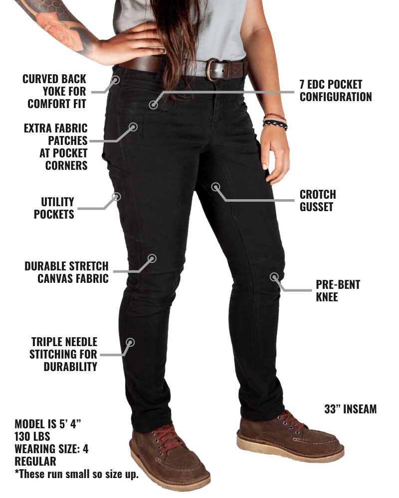 Kestral Women's Pant - Black - Xtrusion Overland