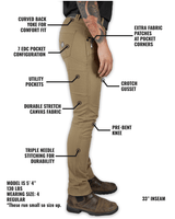 Kestral Women's Pant - Coyote - Xtrusion Overland