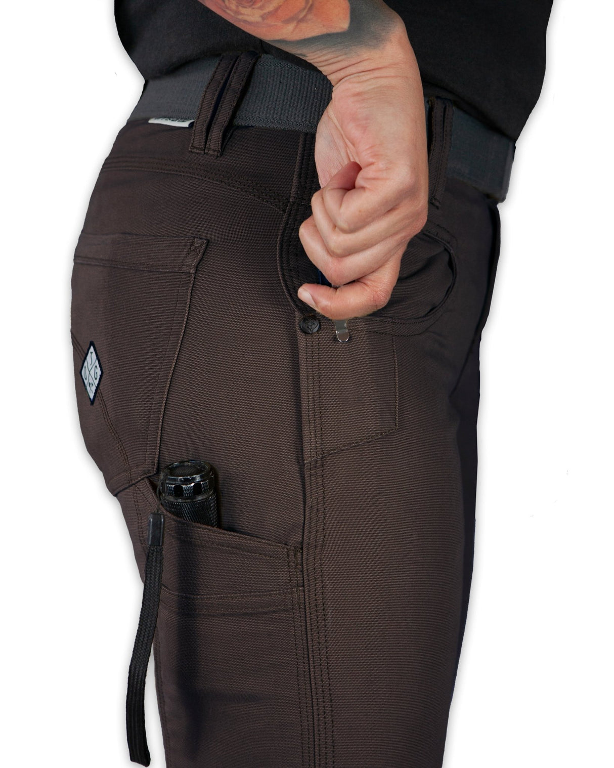 Kestral Women's Pant - Dark Brown - Xtrusion Overland