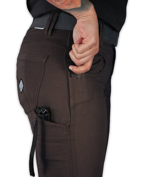 Kestral Women's Pant - Dark Brown - Xtrusion Overland