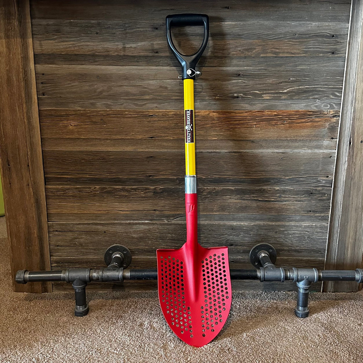 Krazy Beaver Mud Shovel (Red / Yellow) - Xtrusion Overland