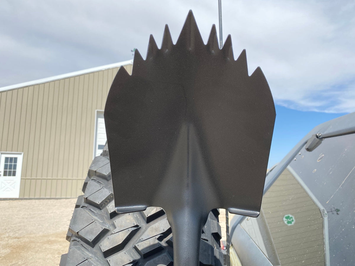 Krazy Beaver Shovel (Black Textured Head / Yellow Handle 45635) - Xtrusion Overland
