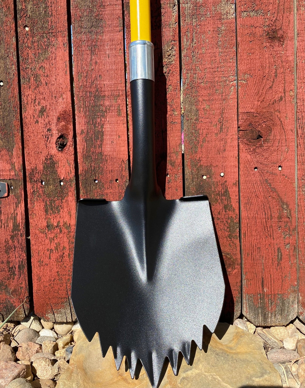 Krazy Beaver Shovel (Black Textured Head / Yellow Handle 45635) - Xtrusion Overland