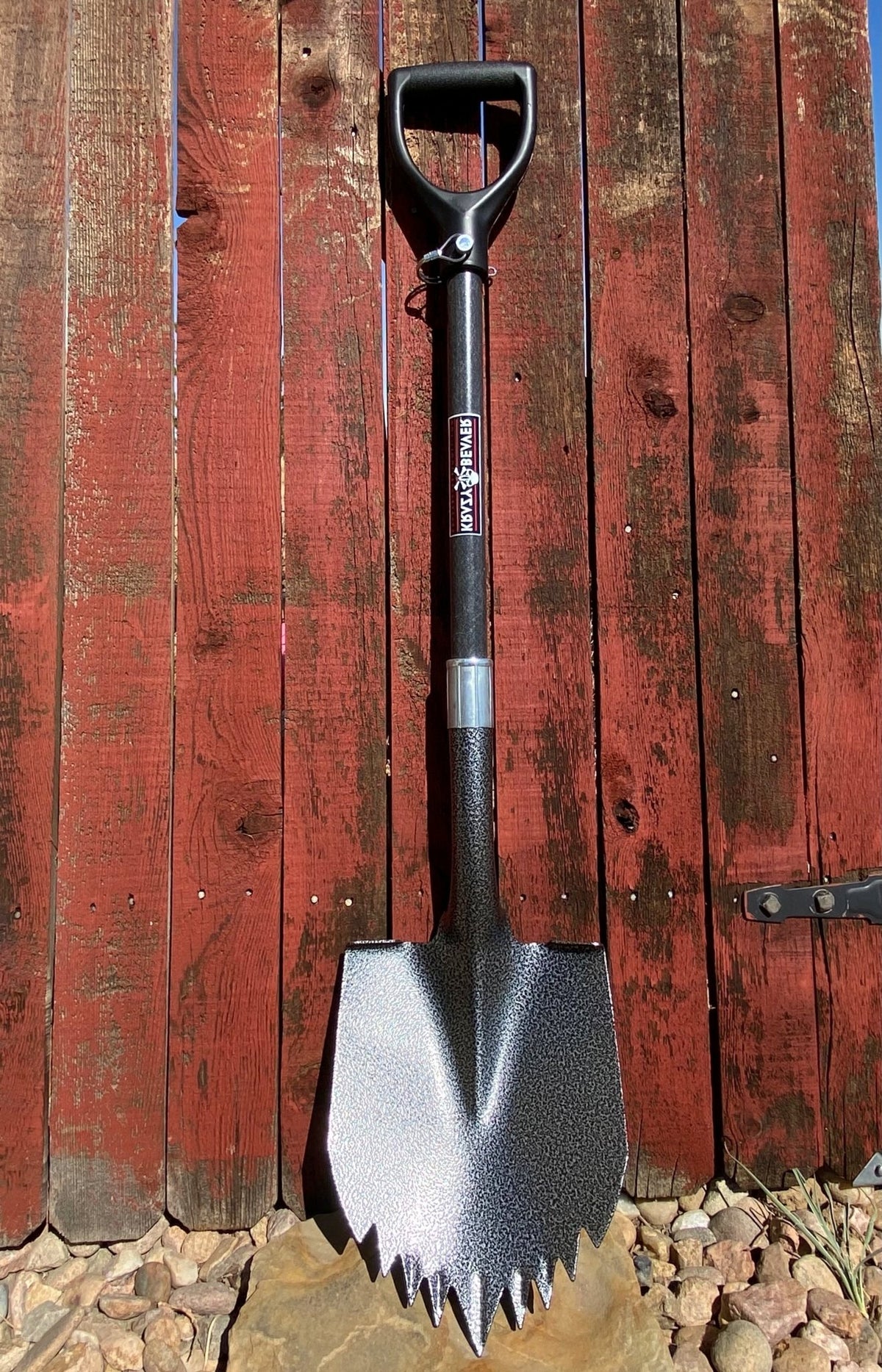 Krazy Beaver Shovel (Silver Vein Head / Black Handle 45638) - Xtrusion Overland