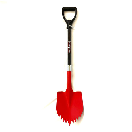 Krazy Beaver Shovel (Textured Red Head / Black Handle 45636) - Xtrusion Overland
