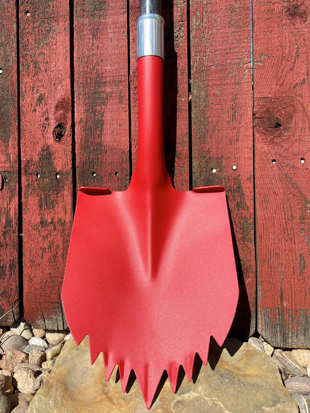 Krazy Beaver Shovel (Textured Red Head / Black Handle 45636) - Xtrusion Overland