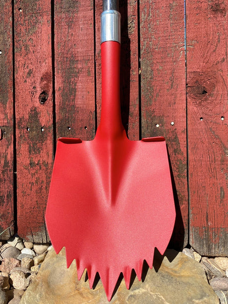 Krazy Beaver Shovel (Textured Red Head / Black Handle 45636) - Xtrusion Overland