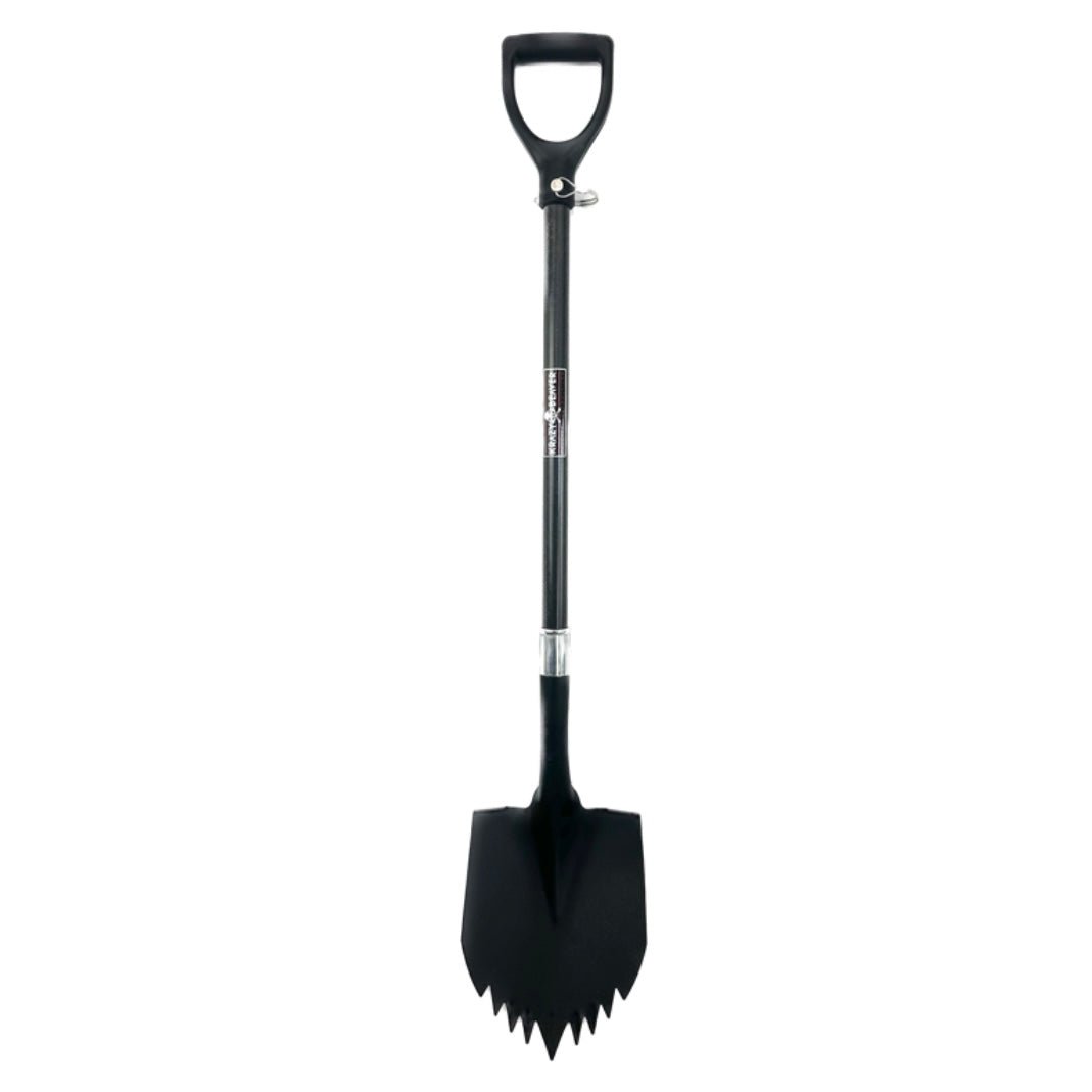 Krazy Beaver Shovel XL (Black Textured Head / Black Handle) - Xtrusion Overland