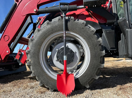 Krazy Beaver Shovel XL (Red Textured Head / Black Handle) - Xtrusion Overland