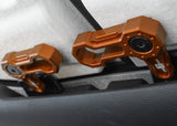 L-SHAPED ROOF LOCKS - JL/JT JEEP (Set of 6) ORANGE - Xtrusion Overland