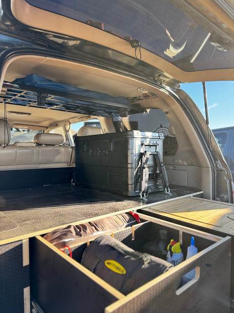 Land Cruiser 100 | Dual Drawer Storage System & Bed Platform | 1998–2007 Toyota - Xtrusion Overland
