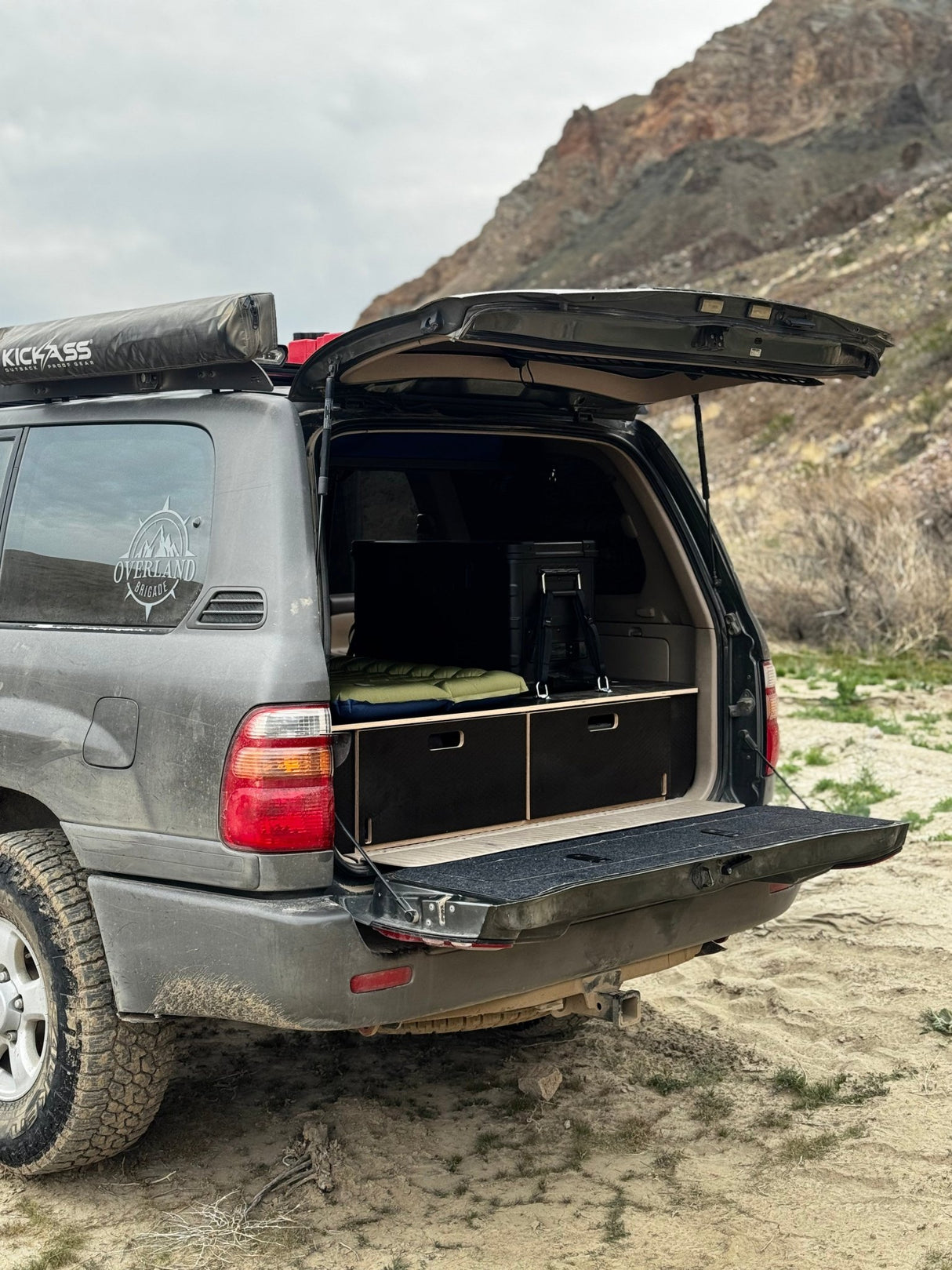 Land Cruiser 100 | Dual Drawer Storage System & Bed Platform | 1998–2007 Toyota - Xtrusion Overland