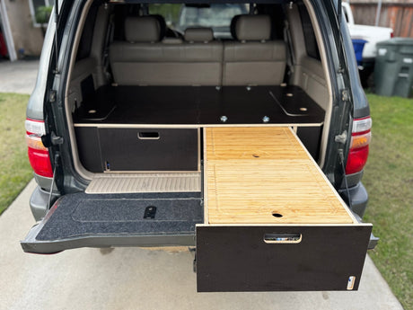 Land Cruiser 100 | Dual Drawer Storage System & Bed Platform | 1998–2007 Toyota - Xtrusion Overland