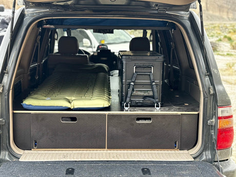 Land Cruiser 100 | Dual Drawer Storage System & Bed Platform | 1998–2007 Toyota - Xtrusion Overland