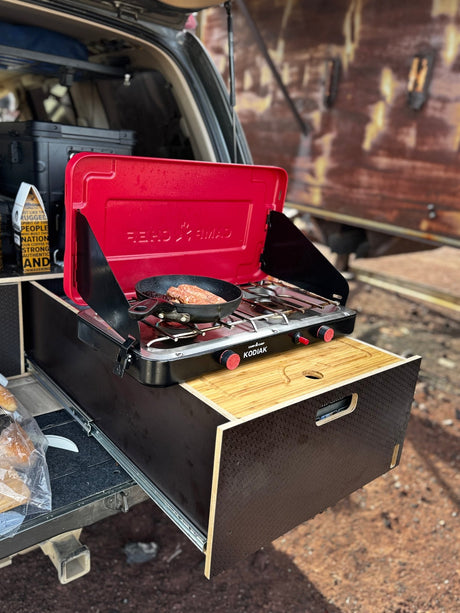 Land Cruiser 100 | Dual Drawer Storage System & Bed Platform | 1998–2007 Toyota - Xtrusion Overland