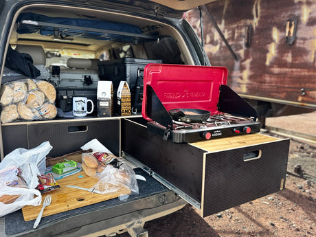 Land Cruiser 100 | Dual Drawer Storage System & Bed Platform | 1998–2007 Toyota - Xtrusion Overland