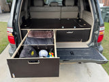 Land Cruiser 100 | Dual Drawer Storage System & Bed Platform | 1998–2007 Toyota - Xtrusion Overland