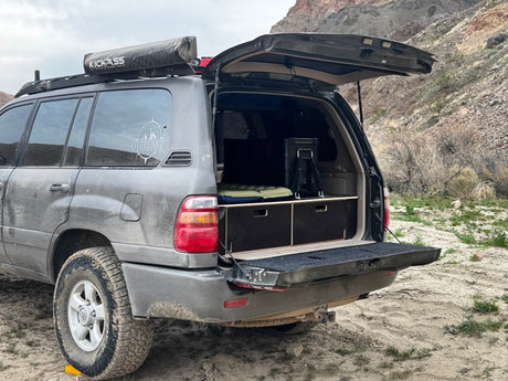 Land Cruiser 100 | Dual Drawer Storage System & Bed Platform | 1998–2007 Toyota - Xtrusion Overland