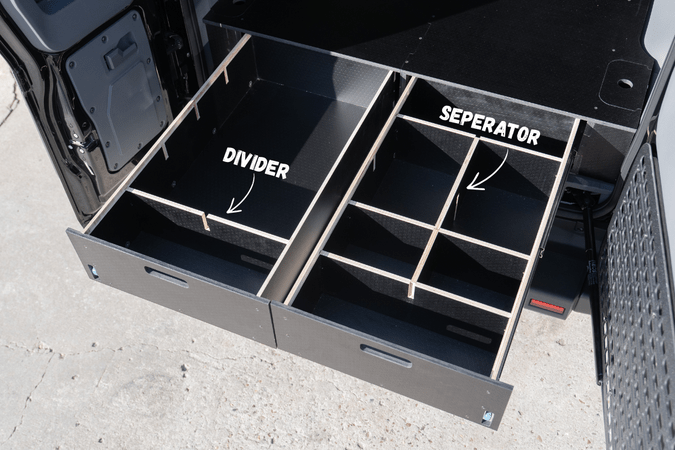 Land Cruiser 250 | Dual Drawer Storage System & Bed Platform | Toyota 2024+ LC250 - Xtrusion Overland