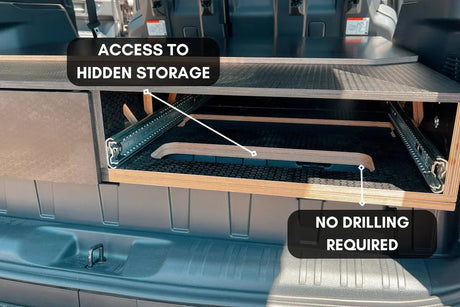 Land Cruiser 250 | Dual Drawer Storage System & Bed Platform | Toyota 2024+ LC250 - Xtrusion Overland
