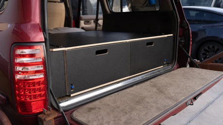 Land Cruiser 80 | Dual Drawer Storage System & Bed Platform | 1990–1997 Toyota LC80 - Xtrusion Overland