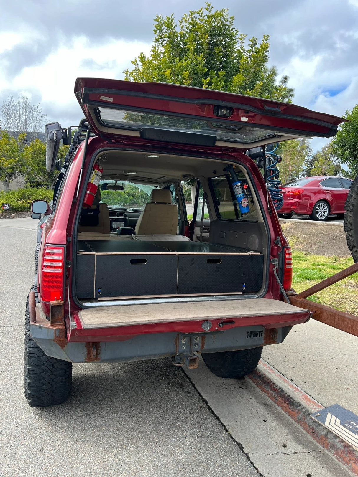Land Cruiser 80 | Dual Drawer Storage System & Bed Platform | 1990–1997 Toyota LC80 - Xtrusion Overland