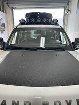 Land Rover Discovery LR4 Hood Stamp - Xtrusion Overland