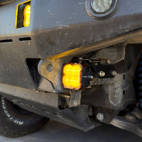 LED Pod Brackets for High Clearance Bumpers 1996-2002 4Runners - Xtrusion Overland