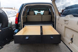 Lexus GX470 2002 - 2009 1st Gen. - Side x Side Drawer Module with Fitted Top Plate - 41 - 3/8"W x 10"H x 36"D - Xtrusion Overland