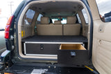 Lexus GX470 2002 - 2009 1st Gen. - Side x Side Drawer Module with Fitted Top Plate - 41 - 3/8"W x 10"H x 36"D - Xtrusion Overland
