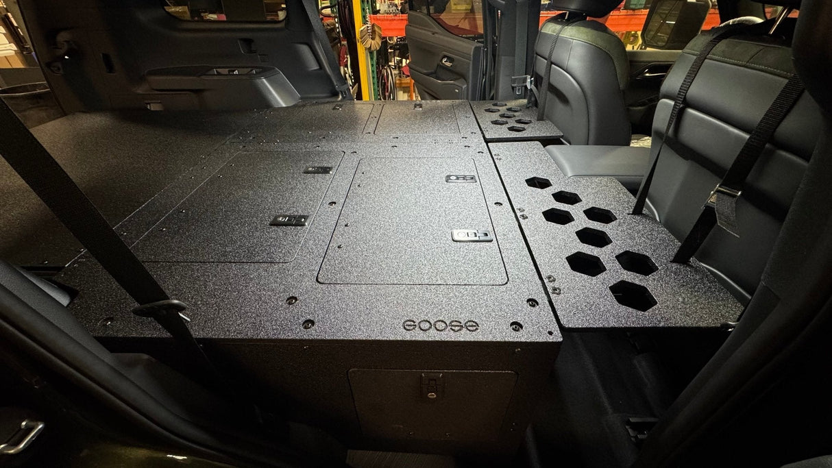 Lexus - GX550 - 2024 - Present - Explore Series - Seat Delete Plate System - Second Row - 10" Module Based - Xtrusion Overland