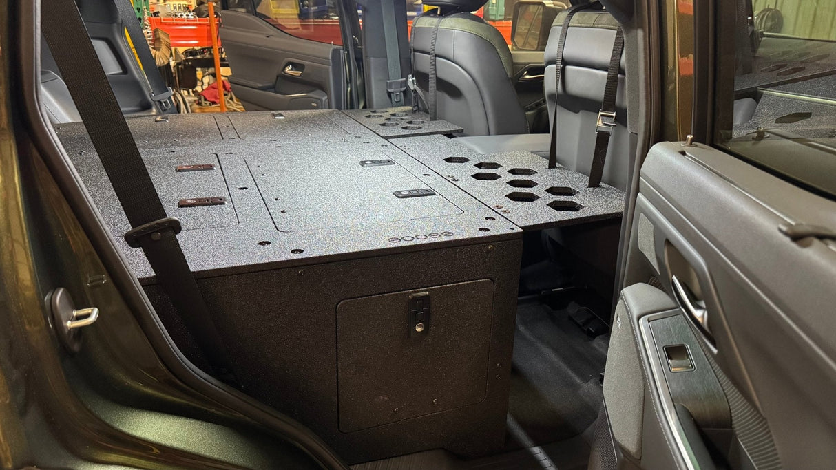 Lexus - GX550 - 2024 - Present - Explore Series - Seat Delete Plate System - Second Row - 10" Module Based - Xtrusion Overland