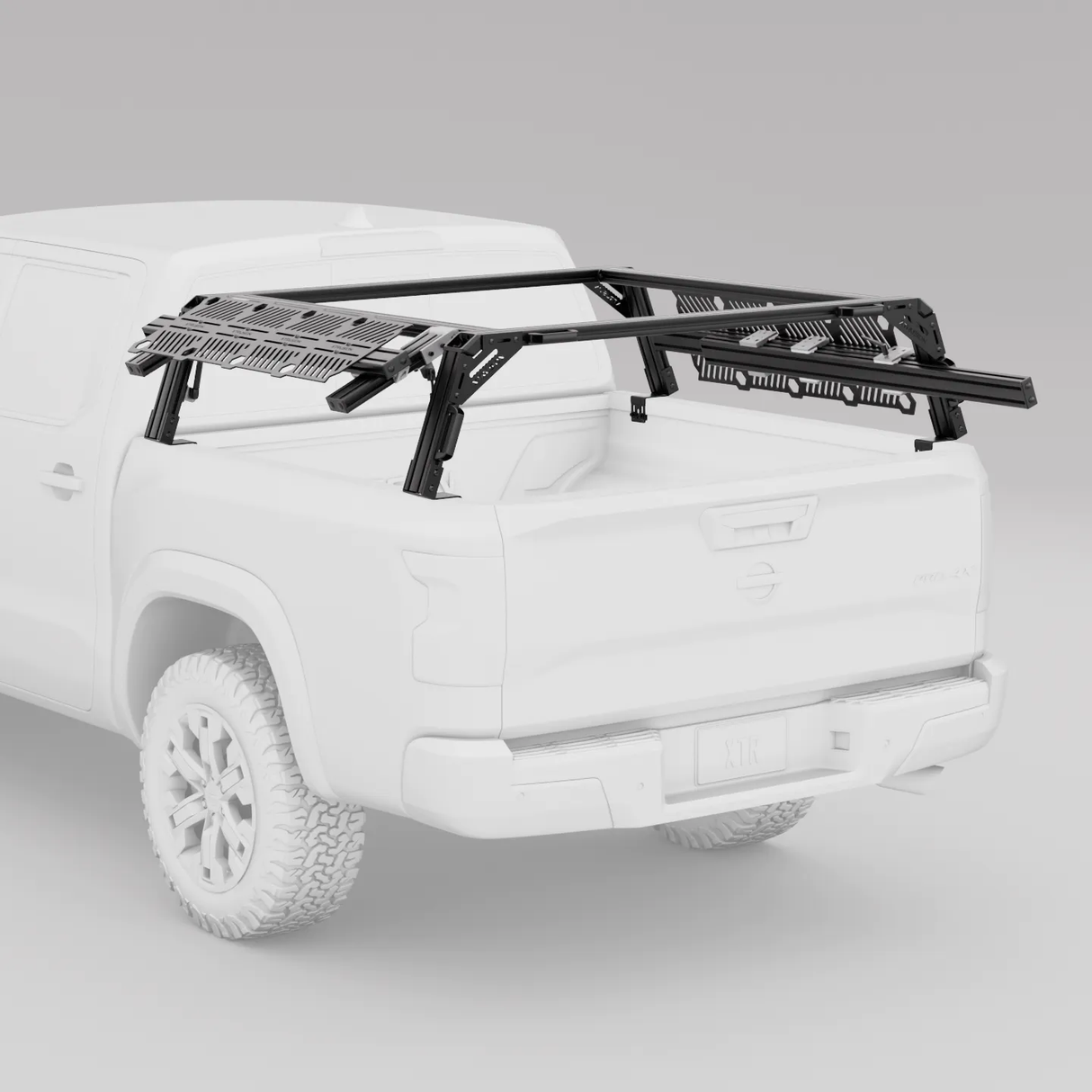 XTR1 Bed Rack for Nissan Frontier – View 3 | Xtrusion Overland