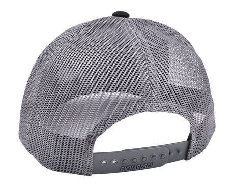 Low Pro Trucker Snap - Back Hat - Black/Grey with A6™ Embroidered Logo - Xtrusion Overland